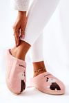 Reindeer Warming Slippers Light Pink Jilly