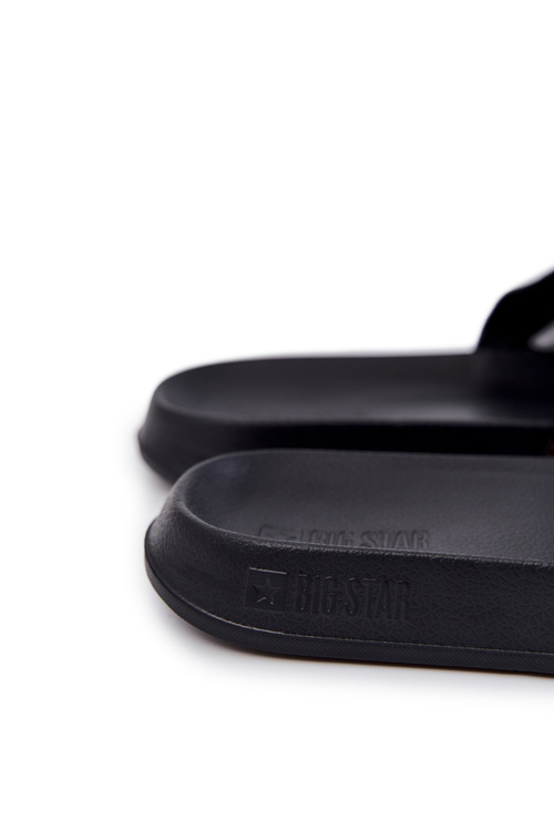 Men's Light Slippers Big Star JJ174533 Black