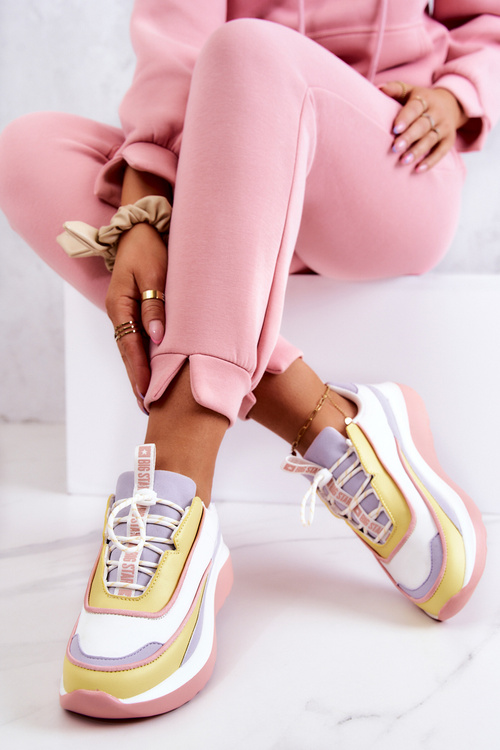 Sportowe Buty Sneakersy Big Star Multikolor JJ274A511