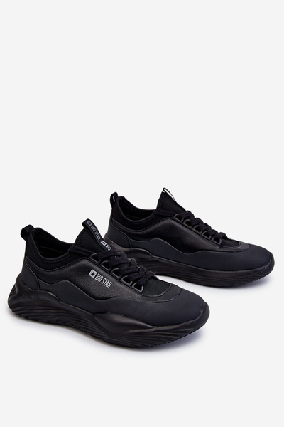 Sneakersy Damskie Memory Foam System Czarne Big Star LL274419