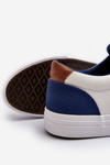 Trampki Męskie Białe Lee Cooper LCW-24-02-2140