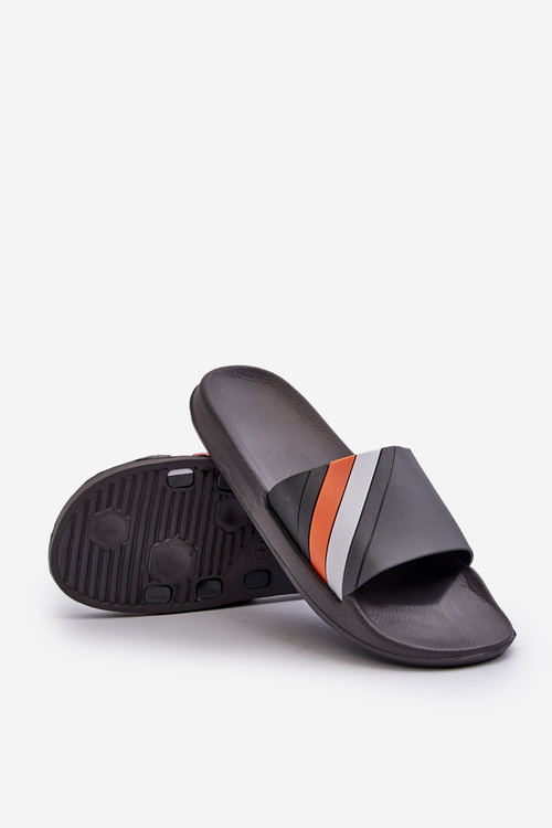 Classic Lightweight Men's Slippers Grey Bemostom