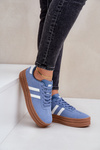 Women's Sneakers On Platform Blue Egelia
