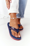Women's Sliders Flip-Flops Big Star HH274A059 Navy