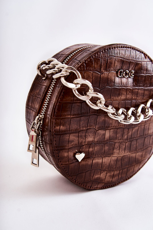 Women's Handbag Trunk GOE ZNJ027 Brown