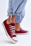 Classic Low Women's Sneakers Burgunde Vegas