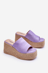 Women's Wedge And Platform Slippers Violet Ysabel