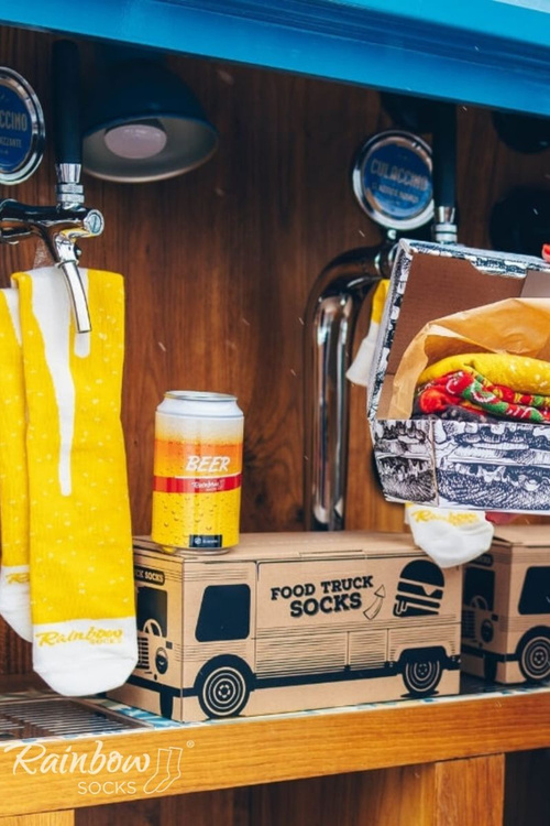 Pepsi x Rainbow Socks Food Truck Socks Set 3 Pairs
