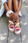 Foam Wedge Sandals Big Star HH274A083 Pink