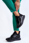 Women's Light Slip-on Sneakers Black Soroco
