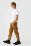 Boys Jogger Casual Pants Plain 4F Khaki 4FJWMM00TTROM0812-43S