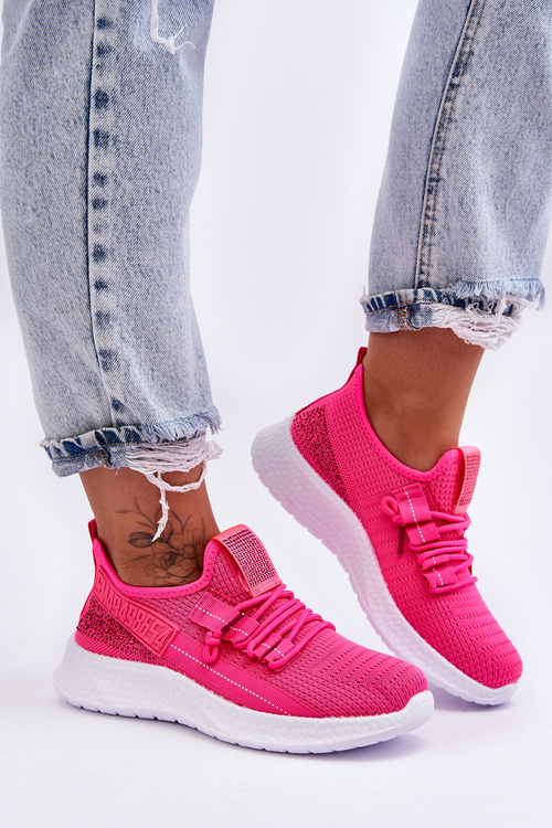 Women's Slip-on Sport Shoes Neon Pink Hold Me!