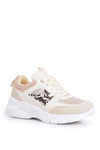 Sporty Women's Shoes Brocade Beige Paloma