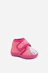 Kids slippers with velcro fuchsia Jeselle