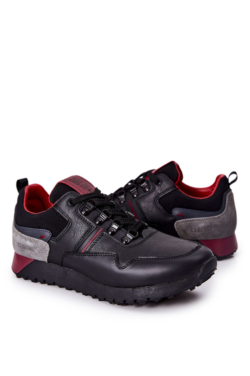 Buty Sportowe Memory Foam Big Star Czarne II174090