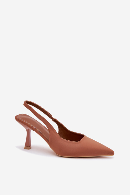 Women's Stiletto Sandals Camel Lunira