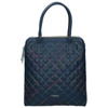 Ladies Classic Quilted Handbag Nobo Navy Blue G1350-C013