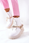 Stylish High Boots White Grail