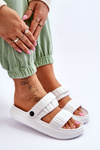 Foam Slide Sandals White Lirell