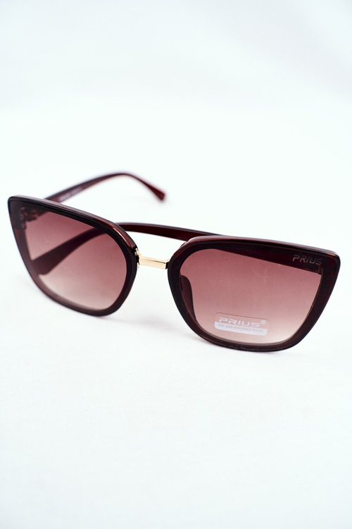 Women's Brown Sunglasses Prius PR-V14 Brown Gradient