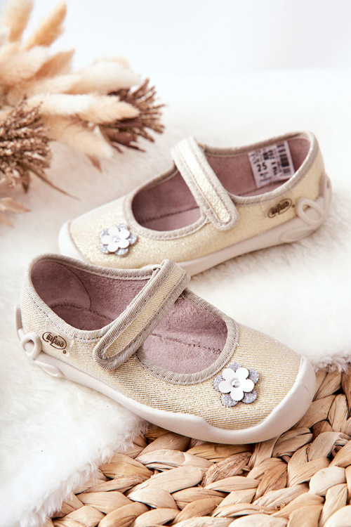 Ballerina slippers Befado 114X288 Gold