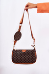 Women's 3in1 Purse Brown Bormea