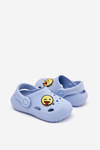 Children's Foam Slippers With Print Blue LEMIGOSE 880