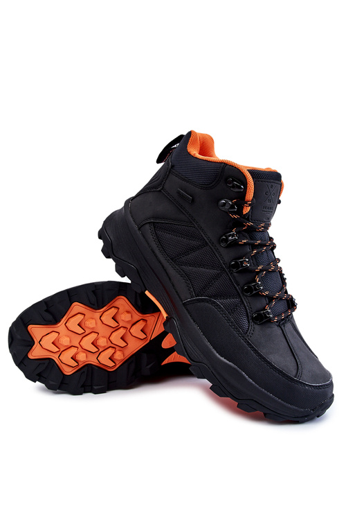 Men's Warm Trekking Shoes Cross Jeans KK1R4018C Black