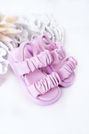 Children's Sandals With Drawstring Purple Sweetness