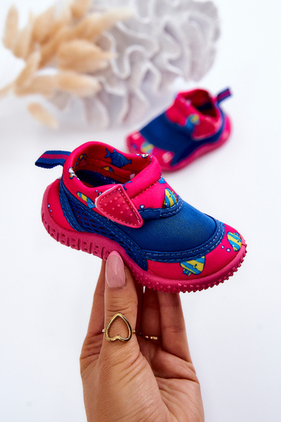 Buty Sportowe Do Wody Dziecięce Różowe ProWater 21-37-019B