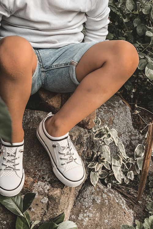 Children's Airy Sneakers White Kids Club