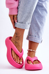 Women's Foam Flip Flops Pink Roux