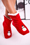 Christmas Insulated Slippers With Snowman Holly