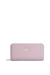 Large Women's Zip Wallet Light Pink Hailey 