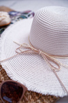 Women's Straw Hat White La Madrid