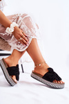 Women's Slippers On A Massive Platform Black Terisa