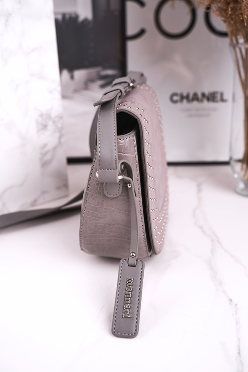 Women's Purse MONNARI BAG4250-019 Grey Suede