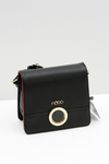 Nobo Women's Small Black Handbag Letter Bag