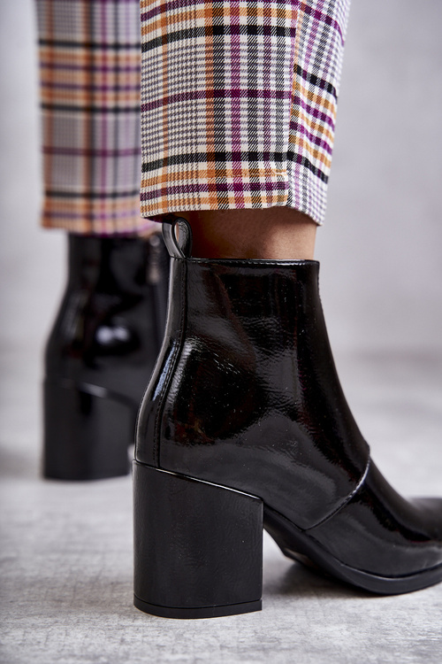Classic Lacquered Boots La.Fi 260035B-LA Black