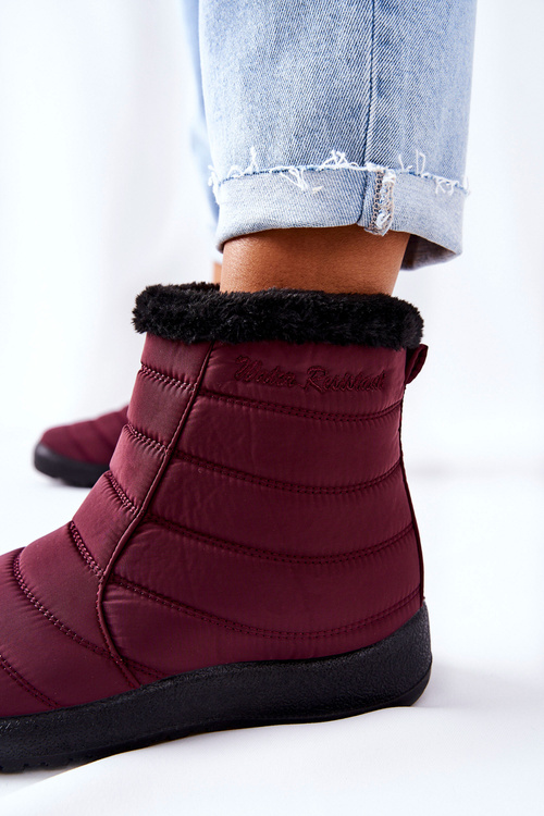 Women's Warm-up Snowboots Burgundy Mezyss