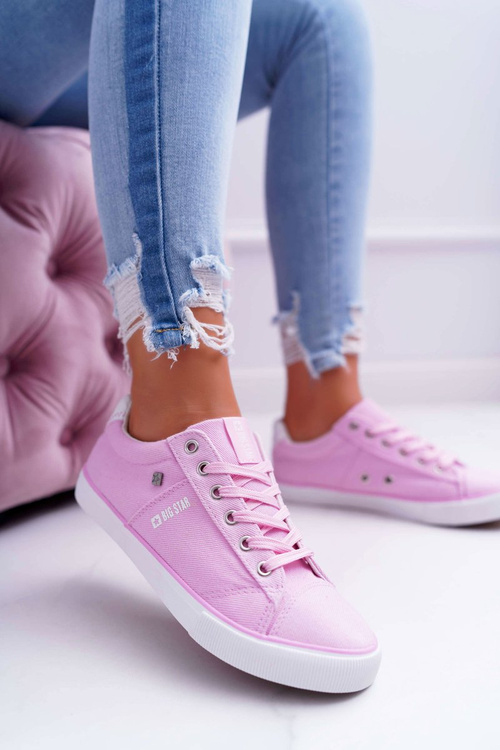 Damskie Trampki Big Star Różowe DD274352