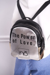 Classic Women's Backpack Nobo Black Silver NBAG-I1990-CM20