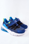 Children's Sport Shoes With Velcro ABCKIDS Blue-Black