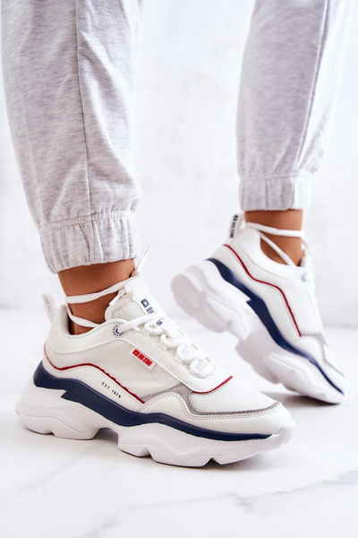 Buty Sportowe Damskie Białe Big Star JJ274A116