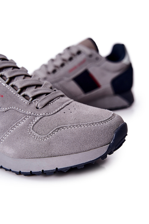 Obuwie Sportowe Męskie Cross Jeans Szare II1R4008C