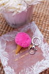 Small Handbag Pendant Ice Fuchsia