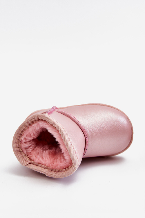 Warmed Children's Snow Boots Pink Scooby