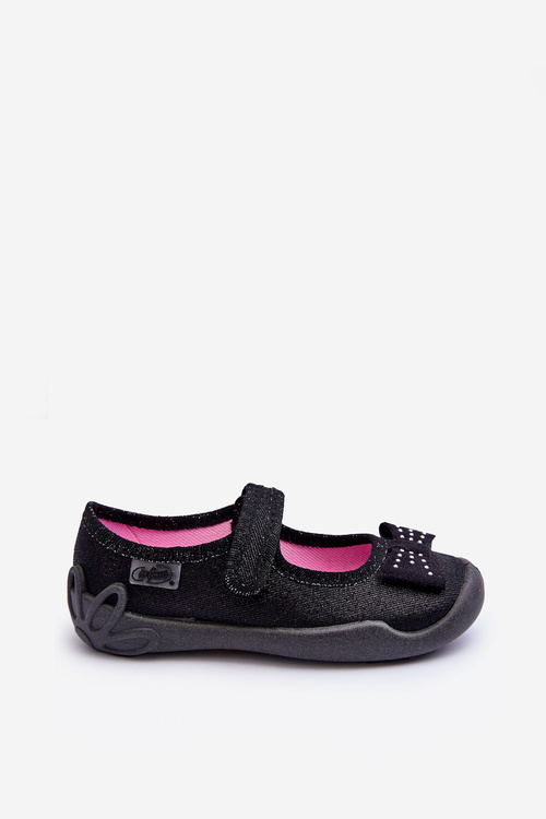 Children's Ballet Flats with Bow Befado 114X240 Black