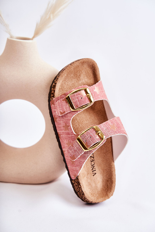 Klapki Wygodne Dziecięce Czerwone Ander