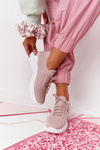 Damskie Sportowe Buty Sneakersy Różowe Ruler